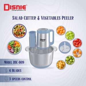 Disnie 6 in 1 Peeler With Cutter DSC-809 5.5L